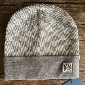 Louis Vuitton Gray Beanie